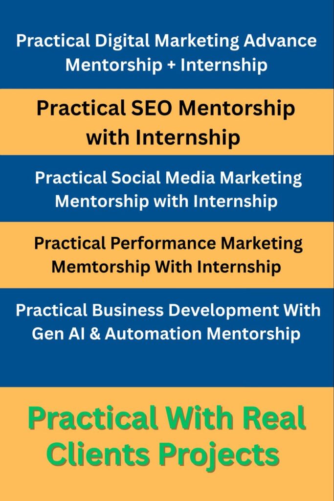 Best Digital Marketing Course in West Bengal with real client projects & internships